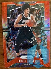 2019-20 Panini Prizm #47 JARRETT ALLEN Red Wave Prizm SP Brooklyn Nets